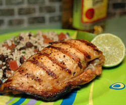 Kipfilet met tequila en lime